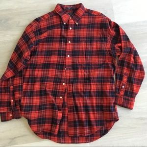 Nautica Men’s Plaid Flannel Shirt XL